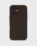held iPhone 16 Mobilskal Silikon Choklad 58