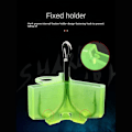 Miniatyrbild 10 av 10: Krok Skydd Fodral Fiske Trekrokar VIT 4 4 Vit White 4-4