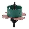 Downlight Hulsav Fræser Borebit Hulsav Gipsplade Hulbore Sæt 65X105X3