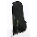 Miniatyrbilde 5 av 7: Adam's Mother Cosplay Parykk Kvinners Lang Svart Rett Parykk Halloween