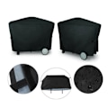 Miniatyrbillede 4 af 5: Passer til Weber Q3000 Q2000 Bærbar BBQ Grill Cover Vandtæt