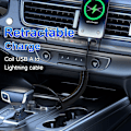 Pikkukuva 3 / 6: Kierre iPhone -latauskaapeli, 2 kpl, Apple CarPlay & MFi -sertifioitu