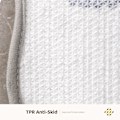 Miniatyrbild 5 av 5: Badrumsmatta 15.3\" x 23.6\", Kattpåtår Halksäker Supersoft Mikrofiber Badmatta för Badrum, Supervattenabsorption, Tjock Hållbar Maskintvättbar, Grå