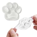 Miniatyrbillede 1 af 4: Stor Kattefod Taba Squishy Legetøj, Transparent Kattefod Klemme Legetøj, Fidget Legetøj til Stresslindring, Klemme Legetøj Familie Squishy White