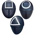 Miniatyrbilde 1 av 3: IC Squid Game Masker Miks | Trekant+Rund+Firkant 3 stk - Julegaver