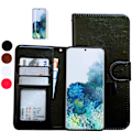 Miniatyrbilde 1 av 2: Samsung Galaxy S20 FE - Lærdeksel / Beskyttelse Svart
