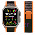 Pikkukuva 1 / 7: Trail-ranneke Apple Watch Ultra 2 -rannekkeeseen 49mm 44mm 45mm 40mm 41mm 38mm 42mm 45 44 mm rannekoru iWatch-sarja 8 9 7 6 5 3 se O vihreä O vihreä O green 38 40 41mm