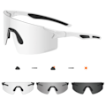 Pikkukuva 1 / 6: NRC Photochromic Pyöräilylasit Miesten Pyöräilylasit MTB Pyöräily Urheilu Aurinkolasit Polkupyörälasit Ulkoilulasit Gafas Ciclismo Tyyppi 4 Type 4 photochromic-1lens