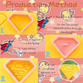 Miniatyrbild 4 av 5: Spiderman Superman kakformar söta form kakfondant bakning DIY-form 8 st/set
