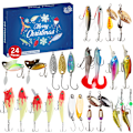 Miniatyrbillede 1 af 6: 2024 Fiske Lure Adventskalender, Fiskeudstyr Adventskalender - Adventskalender Fiske Lure | Fiske Jule Nedtælling Fiske Lure Sæt