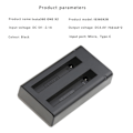 Miniatyrbilde 5 av 5: Nytt Insta360 One X2 Batteri 1800mah Universal 2 Batterilader for Insta 360 One X 2 Action Kameratilbehør (3 Batterier med Lader)