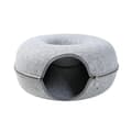 Kattetunnel Donut LYSEGRÅ Light grey
