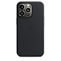 Miniatyrbilde 1 av 3: Silikondeksel for iPhone 13 Pro Lærdeksel med Magsafe (FMY) Midnight Black