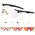 Pikkukuva 1 / 6: NRC Photochromic Pyöräilylasit Miesten Pyöräilylasit MTB Pyöräily Urheilu Aurinkolasit Polkupyörälasit Ulkoilulasit Gafas Ciclismo Tyyppi 2 Type 2 photochromic-1lens