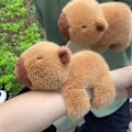Miniatyrbillede 4 af 7: Simuleret Dyr Capybara Plyslegetøj og Capybara Plysledukker