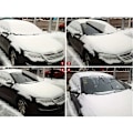 Miniatyrbild 6 av 8: Vinterbils Snöskydd Bärbar Vikbar Vindruteöverdrag Snöskydd för att Förhindra Tung Snö på Vintern