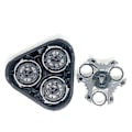 Miniatyrbilde 3 av 5: Erstatningsbarberhode for S1000 S1010 S1020 S1050 S1060 S1070 Serie 1000 Blad Reservedelsblad [db] Black  Silver