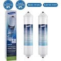 2-pack Samsung DA29-10105J HAFEX / EXP WSF-100, DA99 02131B, EF9603, HAIER LG Kylskåpsvattenfilter