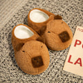 Miniatyrbild 3 av 5: Cartoon Capybara Varma Tofflor Mjuka Halksäkra Hemtofflor Plus