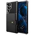 Pikkukuva 1 / 5: IC Samsung Galaxy S22 Ultra -kotelo magneettisella lompakko-kotelolla, musta
