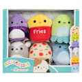 Miniatyrbillede 1 af 3: Squishmallows Micromallows 6-pak Axel & Venner Multicolor multifärg