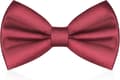 Slips for menn, Klassisk ensfarget slips for menn, Satengslips, Justerbart formelt slips for fest, bryllup maroon red