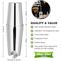 Miniatyrbild 3 av 5: Cocktail Shaker Set, Boston Bartender-kit i rostfritt stål med akrylställ & Cocktailreceptbok