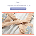 Pikkukuva 5 / 10: Keittiöesiliinat Prinsessa Esiliina SININEN PYYHE TASKU PYYHE TASKU sininen blu blue towel pocket-towel pocket