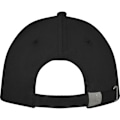 Miniatyrbillede 2 af 4: Elevate Unisex Voksen Doyle 5-Panel Kasket One Size Ensfarvet Sort Ensfarvet Sort Solid Black One Size