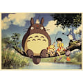 Miniatyrbillede 1 af 3: Plakatsæt med 5 Studio Ghibli-film Min Nabo Totoro Spirite