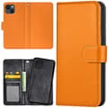 iPhone 15 - Plånboksfodral Orange 150
