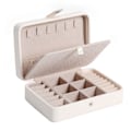 Miniatyrbillede 1 af 3: Smykkesskrin til rejse - Hvid white 285