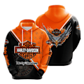 Miniatyrbild 1 av 6: Harley-Davidson Herr Hoodie B B XL