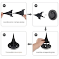 Miniatyrbild 4 av 5: 8-pack Solcellsdrivna Spotlights LED Markbelysning_qq