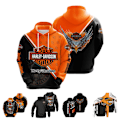 Miniatyrbild 2 av 6: Harley-Davidson Herr Hoodie C C 3XL