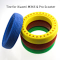 Miniatyrbillede 1 af 5: Til Xiaomi elektrisk scooter farve solid dæk multi-farve honeycomb dæk hult luftfrit dæk M365 eksplosionssikkert solid dæk blå