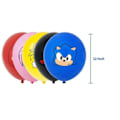 Pikkukuva 4 / 5: IC Sonic the Hedgehog -syntymäpäiväjuhlatarvikkeet, Sonic-foliopallot ja lateksipallot
