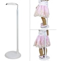 Miniatyrbild 3 av 4: 3-pack Vit Justerbar Dockställning för 35-46 cm Babydockor Displayhållare