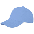 Miniatyrbillede 3 af 4: Elevate Unisex Voksen Doyle 5-Panel Kasket One Size Lyseblå Lyseblå Light Blue One Size