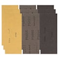 Miniatyrbild 3 av 5: 9 st 3000 5000 7000 Hög Kornighet Våt- och Torrslipapper Sortiment Gips Slipapper 9 x 3,6 för Billack Bilkaross Bilpolering