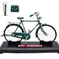 Miniatyrbillede 2 af 10: Retro Cykel Model Kit, Miniature Metal Ornament til Kunst Samling, Legetøj til Børn - Perfekt Green