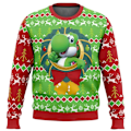 Miniatyrbillede 1 af 2: Julegave Juletrøje Go-Kart Juletrøje Gave Julemand Trøje Tegneserie Mænds Trøje Efterår og Vinter Fleece Hoodie stil 4 style 4 L
