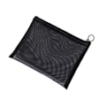 Miniatyrbillede 10 af 10: 4 stk. Mini Lynlås Toilet Taske Mesh Organizer Lomme, Sort Nylon Vandtæt Lille Håndtaske Kosmetik