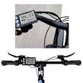 Miniatyrbild 4 av 5: Ny LCD-display för elcykel 24V/36V/48V Display E-cykel Elcykel