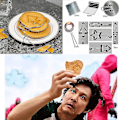 Miniatyrbild 3 av 4: Koreanskt Sockergodis Tillverkningsverktyg Set Dalgona (9 st i 1 set)