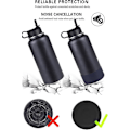 Miniatyrbilde 5 av 5: Sugerrør og lokk for Hydro Flask Wide Mouth og andre merker av isolerte vannflasker