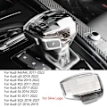 Miniatyrbild 1 av 5: Ushilife Bil Kristall Växelspaksknopp Dekorationsskydd för Audi A4 A4L A5 A6 A6L A7 A8 Q5 Q5L Q8 S4 S5 Q7 C8-A för Sline Logo A For Sline Logo