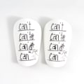 Miniatyrbillede 4 af 10: par børnefodboldbeskyttere XS Sort Sort Black XS