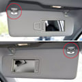 Miniatyrbild 4 av 5: 2:a grå solskärm klämma klämma hållare för Audi A1 A3 A4 A5 Q