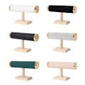 Miniatyrbilde 6 av 10: Armbåndsdisplay Stativ Klokke GRÅ FLANELL Grå Grey flannelette-flannelette